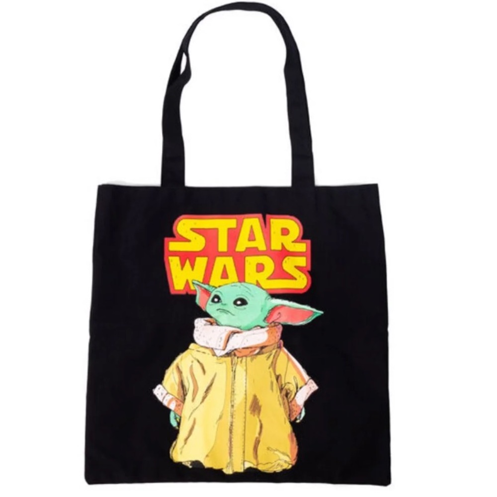 Star Wars The Child/Grogu Canvas Tote Bag, NWT!